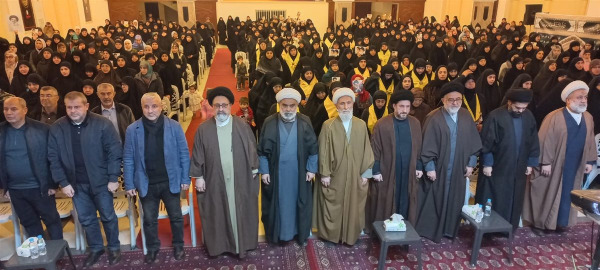 أحياء ذكرى ولادة "الإمام المهدي" باحتفال تكريمي في الغازية