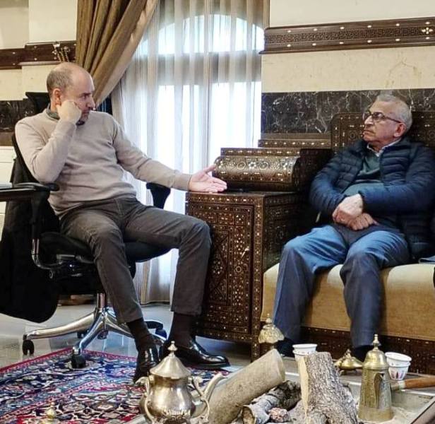 سعد يبحث مع ضو والمفتي سوسان سبل تأمين الاستجابة اللازمة لاحتياجات النازحين