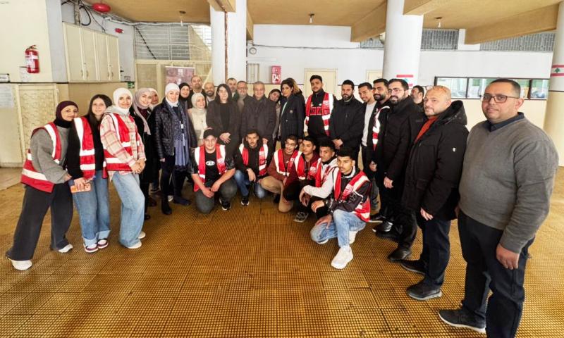 الوزيرة الزين تزور صيدا وحارة صيدا وتتفقد اوضاع النازحين وتلتقي الجهات المضيفة