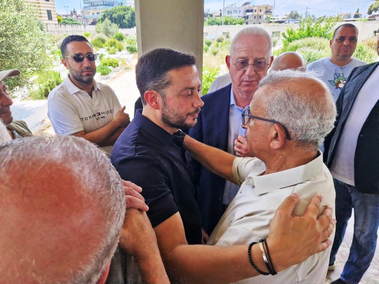 سعد يشارك في تشييع المناضل منير الصياد:  كرّس الراحل حياته دفاعًا عن الوطن والأمة