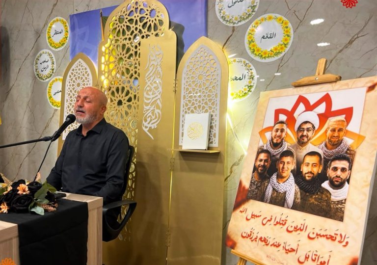 "محفل قرآني" تكريما ووفاء لشهداء "العصف المأكول" في مدينة صيدا