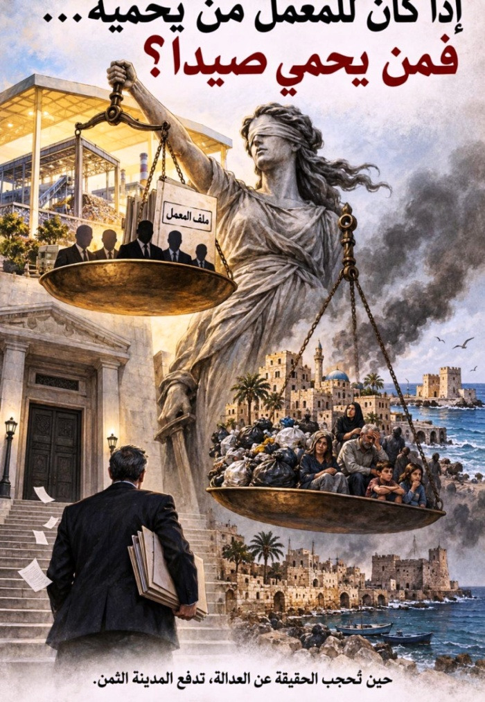 إذا كان المعمل محميًّا… فمن يحمي صيدا؟ وإلى من تلجأ البلدية ؟