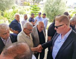 سعد يشارك في تشييع المناضل منير الصياد:  كرّس الراحل حياته دفاعًا عن الوطن والأمة