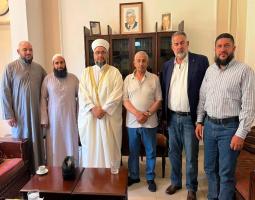 وفد "المبادرة الصيداوية لرفع المظلومية عن الموقوفين" يلتقي سعد وحجازي