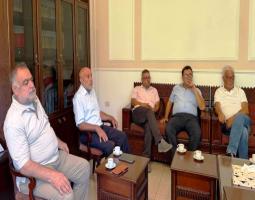 سعد يلتقي وفدًا من بلدية حولا ويبحث أوضاع الجنوب والنازحين