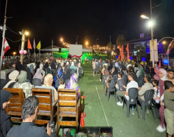 "حزب الله" أحيا ذكرى المولد باحتفال على كورنيش الغازية البحري