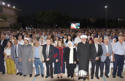 الحريري في احتفال 